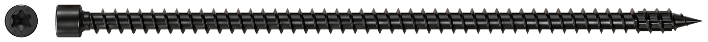 Simpson Strong-Tie SDCFC8X200 Strong-Drive® SDCFC TIMBER-CFC Screw — 0.315 in. x 7-7/8 in. T40, E-Coat® (250-Qty)