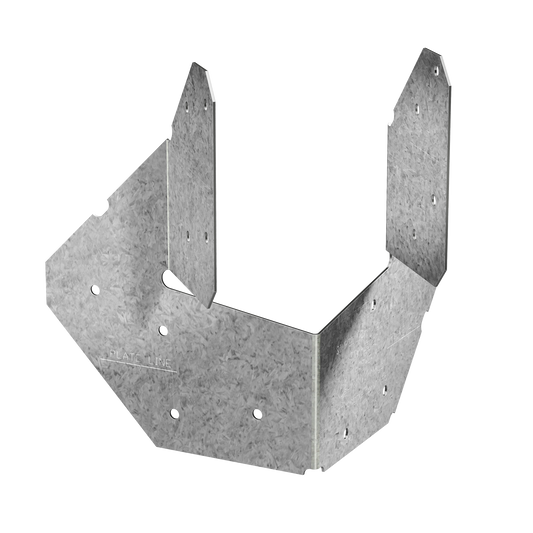 Simpson Strong-Tie HCP4Z HCP 18-Gauge ZMAX® Galvanized Hip Corner Plate for 4x (Pack of 25)