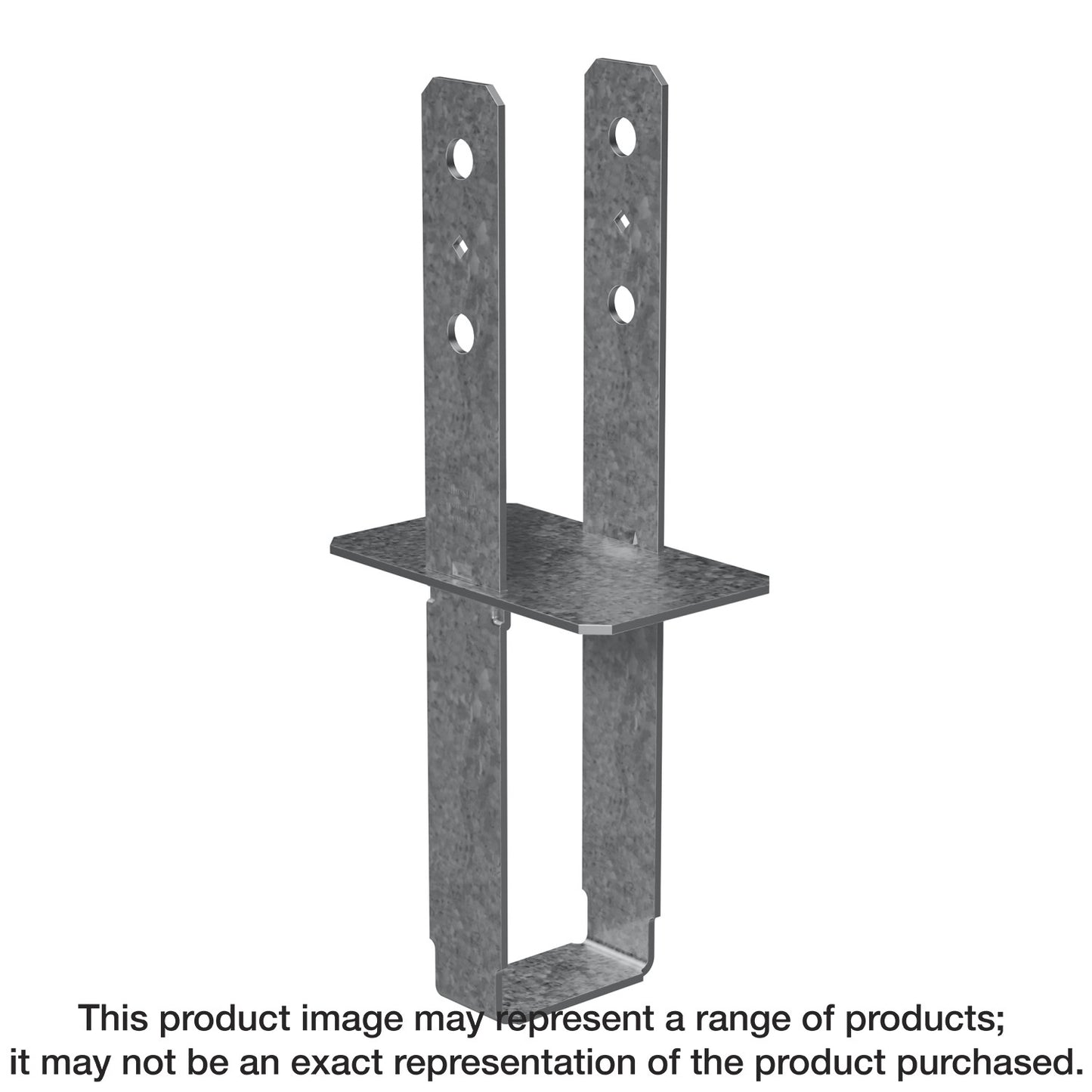 Simpson Strong-Tie CB1010HDG CB Hot-Dip Galvanized Column Base for 10x10 (Pack of 2)
