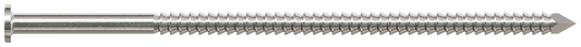 Simpson Strong-Tie T10KR71 Premium Siding Nail — 3-in. x 7/32-in. Head Dia., Type 316 Stainless Steel (1 lb.) (Pack of 800)