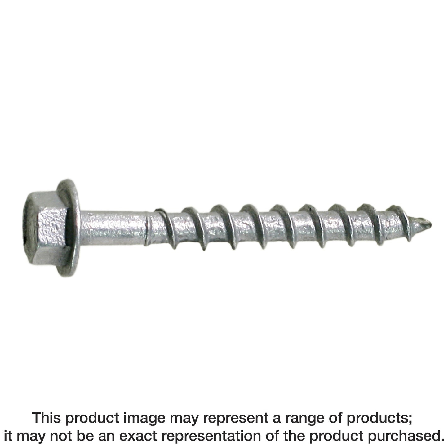Simpson Strong-Tie SD10112R100 Strong-Drive® SD CONNECTOR Screw — #10 x 1-1/2 in. 1/4-Hex Drive, Mech. Galv. (100-Qty)