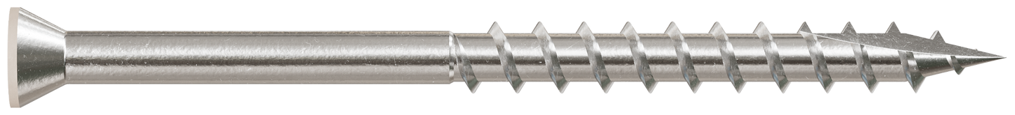 Simpson Strong-Tie T07225FT70GR03 Trim-Head Screw, 6-Lobe Drive — #7 x 2-1/4 in. T-15 Type 316, Gray 03 (70-Qty) (Pack of 600)
