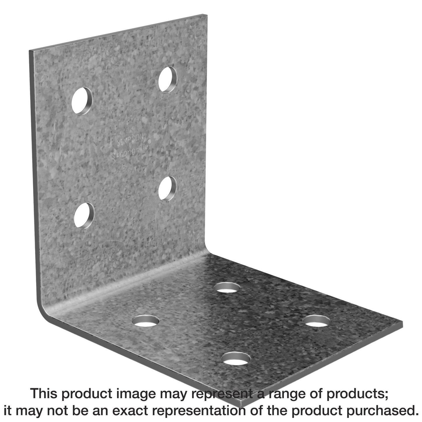 Simpson Strong-Tie HL55 HL 5-3/4 in. x 5 in. Galvanized Heavy Angle (Pack of 1000)