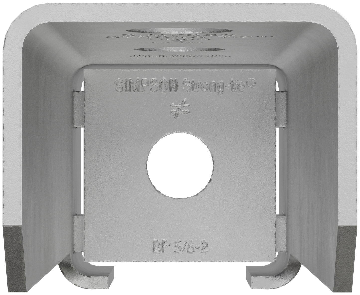Simpson Strong-Tie HD5BHDG HDB 9-3/8 in. Hot-Dip Galvanized Bolted Holdown (Pack of 12)