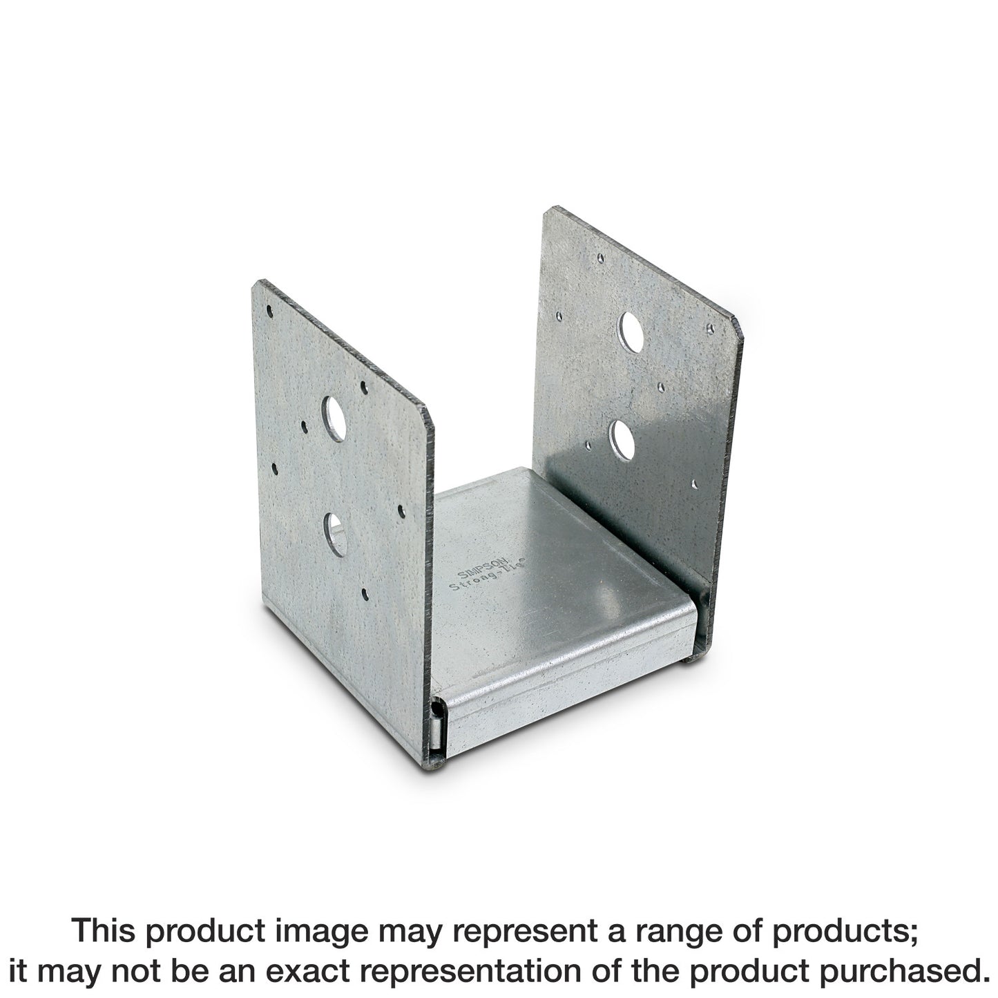 Simpson Strong-Tie ABU5-6Z ABU ZMAX® Galvanized Adjustable Standoff Post Base for 5-1/8 in. x 6 in. Engineered Lumber (Pack of 10)