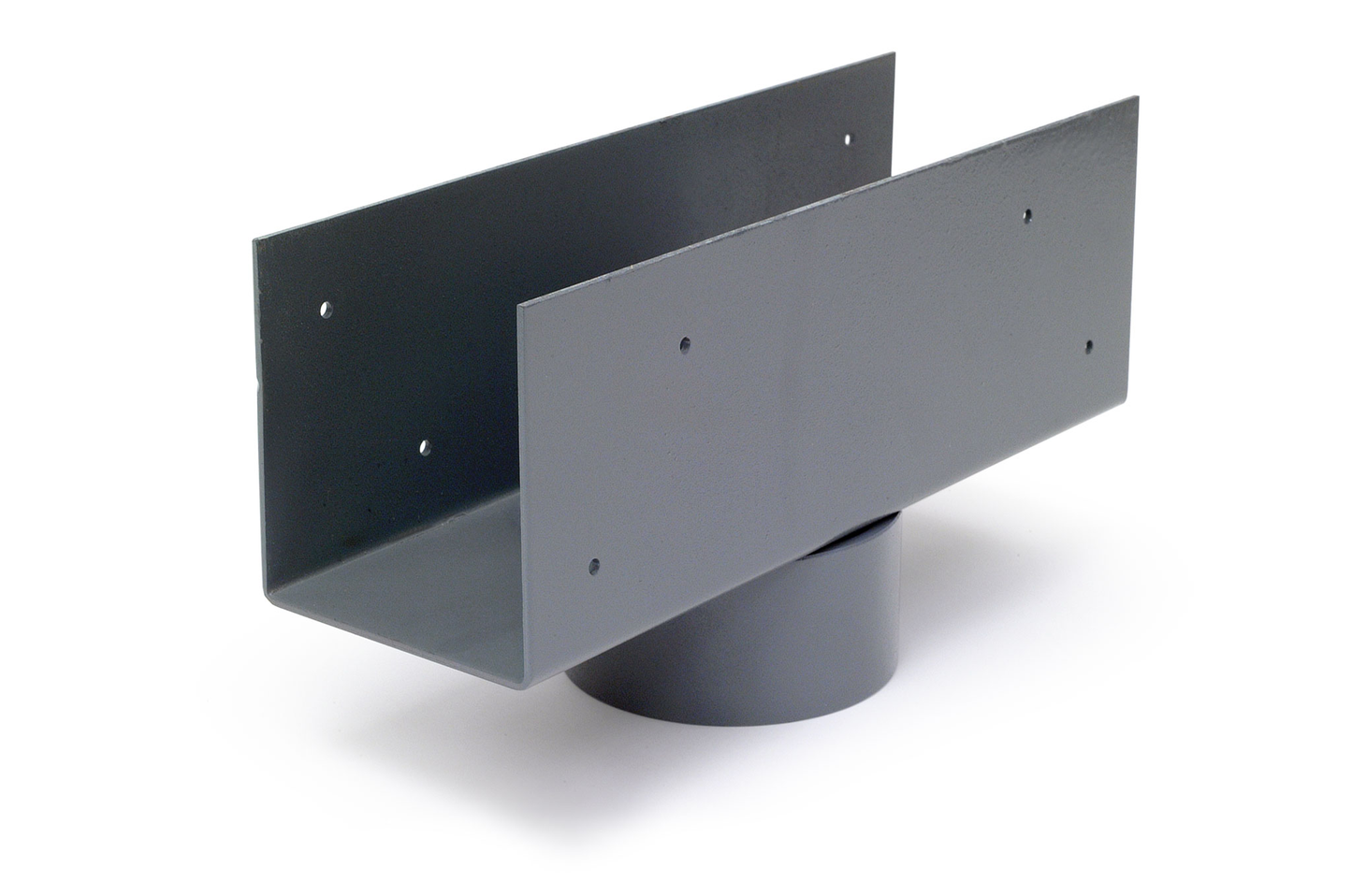 Simpson Strong-Tie LCC3.5-3.5 LCC 3-5/8 in. Column Cap for 3-1/2 in. Outside Diameter Lally Column