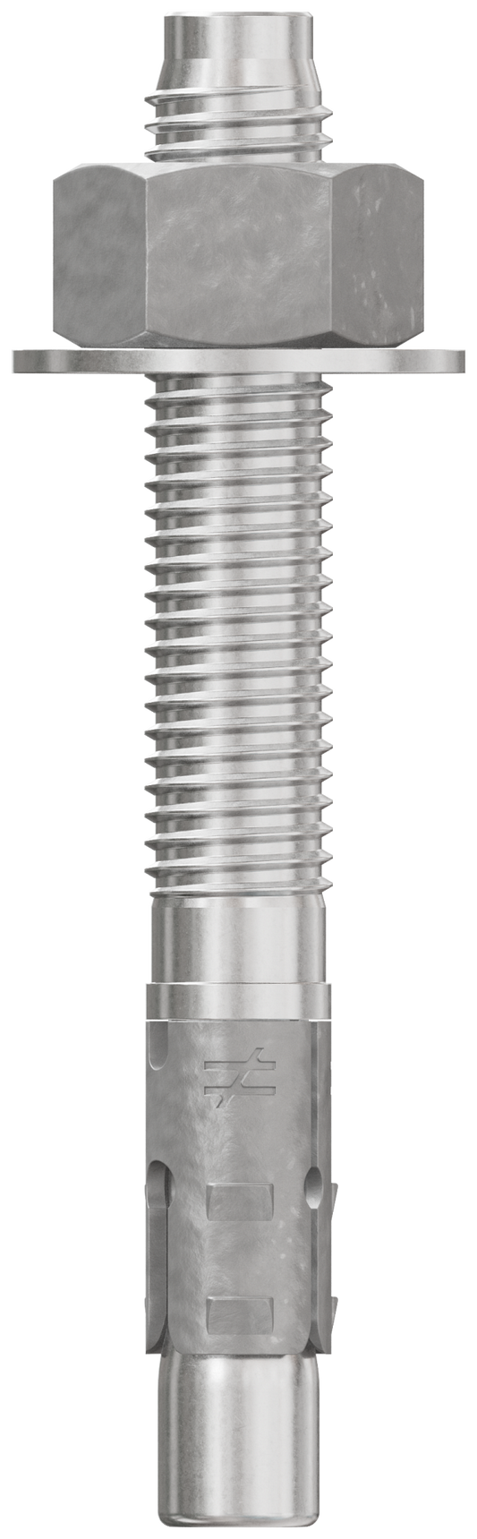 Simpson Strong-Tie STB2-62500S6F20 Strong-Bolt® 2 — 5/8 in. x 5 in. Type 316 Stainless-Steel Wedge Anchor, Fully Assembled (20-Qty) (Pack of 2)