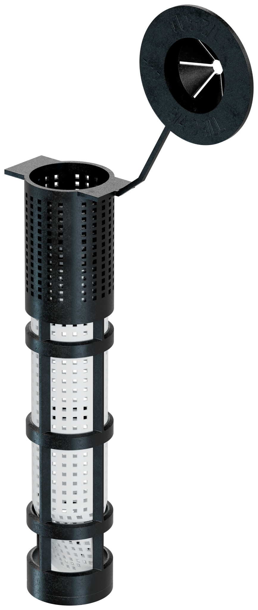 Simpson Strong-Tie AWS503P Opti-Mesh 3-1/2 in. Acrylic Adhesive Plastic Screen Tube for 1/2 in. Rod for AT-XP