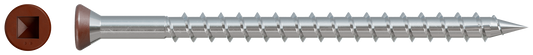 Simpson Strong-Tie DTH212S305RD01 Trim-Head Screw — Sharp Point (Collated) — #7 x 3 in. #2 SQ Type 305, Red 01 (1000-Qty) (Pack of 100)