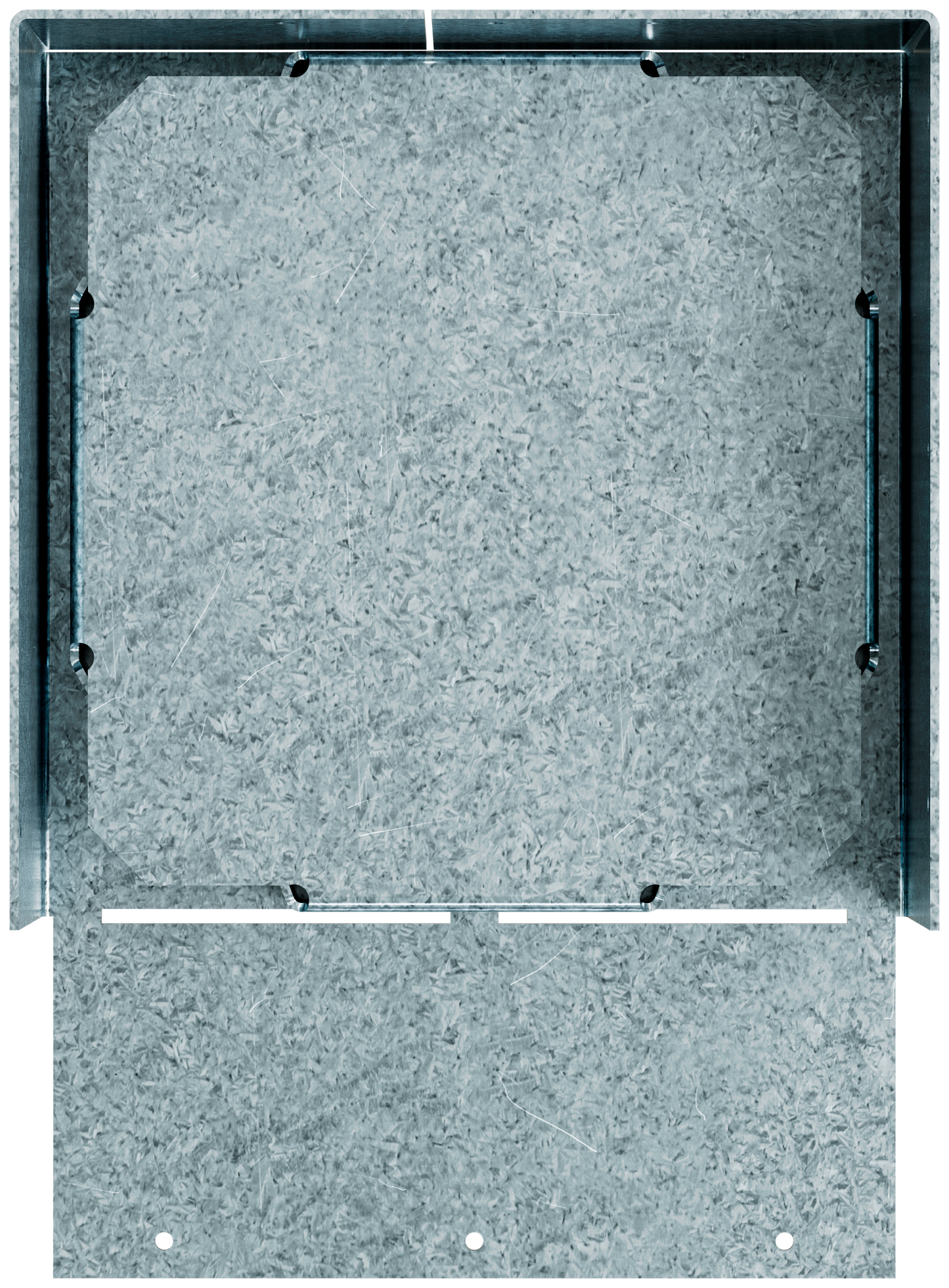 Simpson Strong-Tie ABW7-7Z ABW ZMAX® Galvanized Adjustable Standoff Post Base for 7-1/8 in. x 7-1/8 in. Post (Pack of 432)