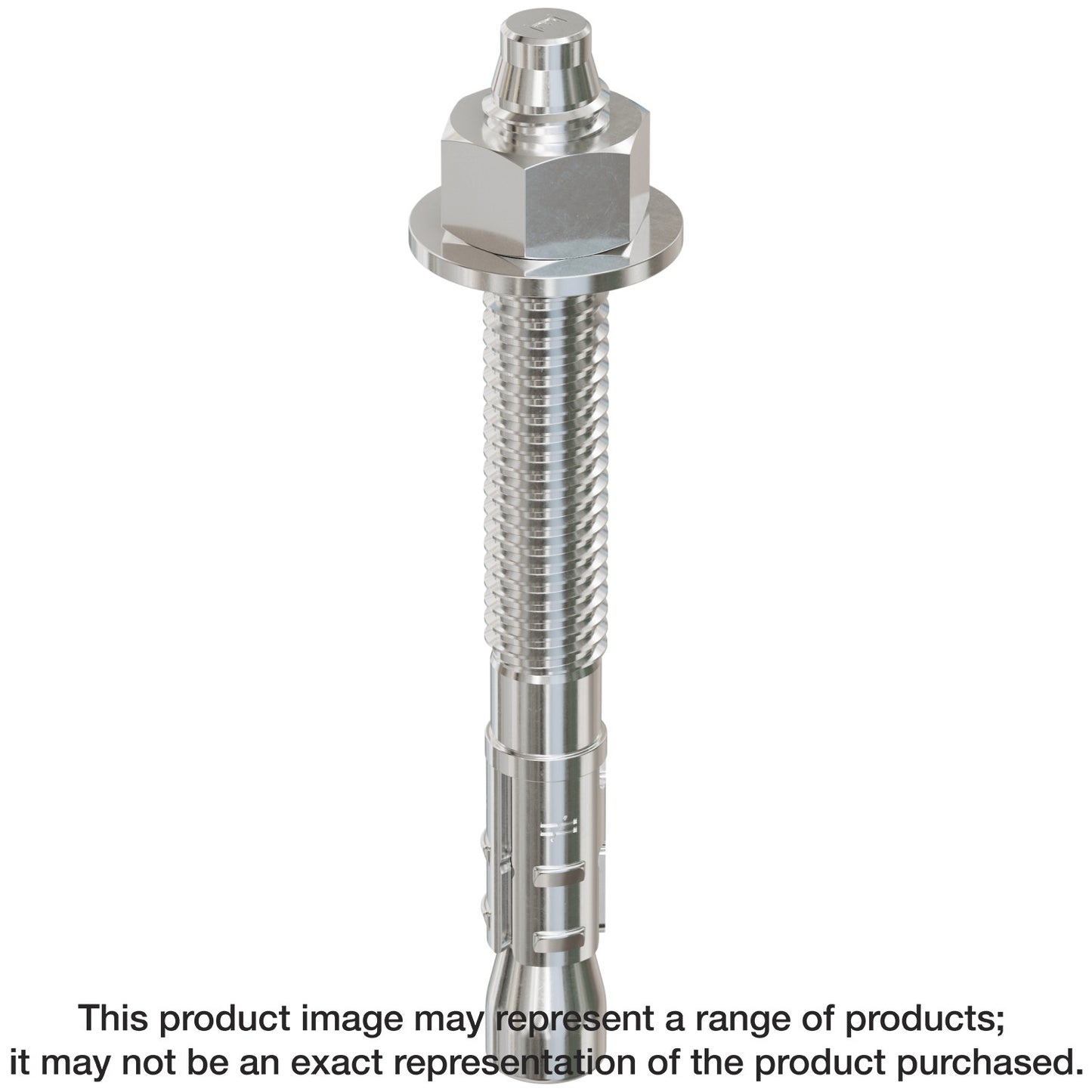 Simpson Strong-Tie STB2-373124SS Strong-Bolt® 2 — 3/8 in. x 3-1/2 in. Type 304 Stainless-Steel Wedge Anchor (50-Qty) (Pack of 490)