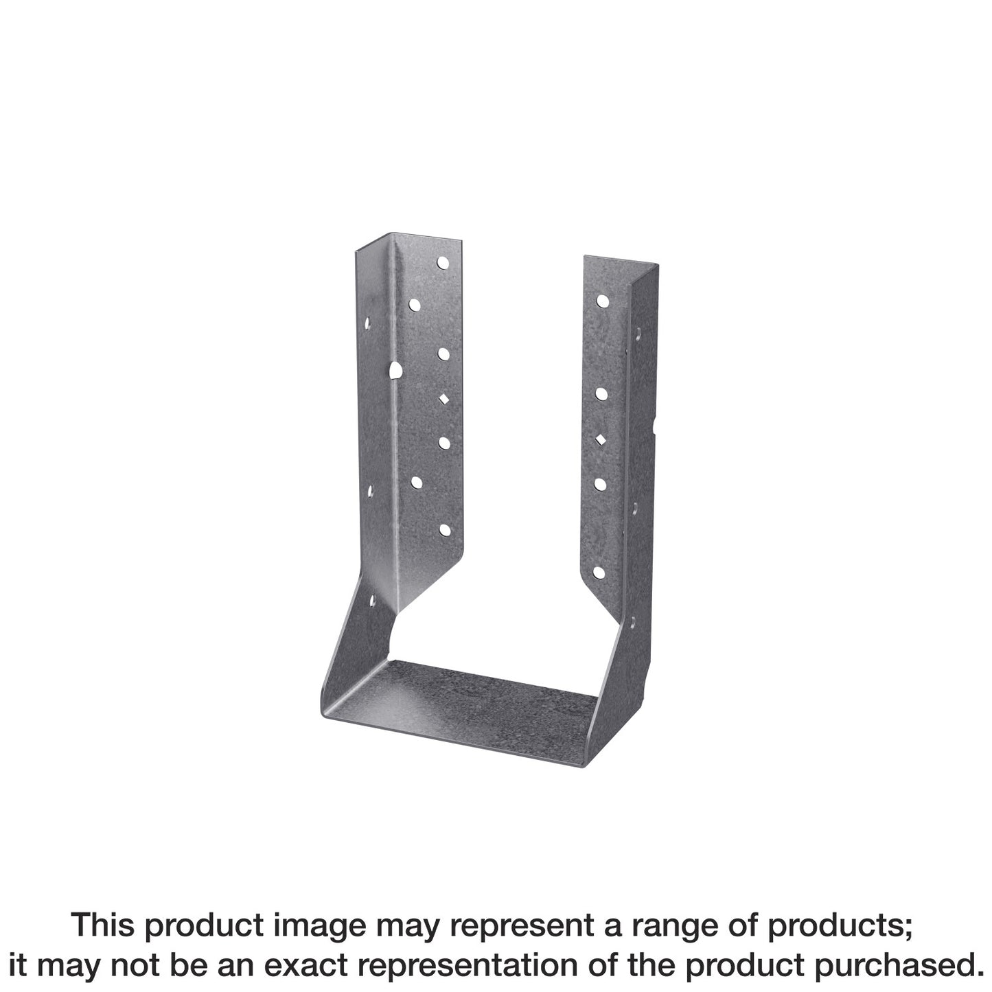 Simpson Strong-Tie HUCQ610Z-SDSG HUCQ ZMAX® Heavy Face-Mount Concealed-Flange Joist Hanger for 6x10 w/ Screws