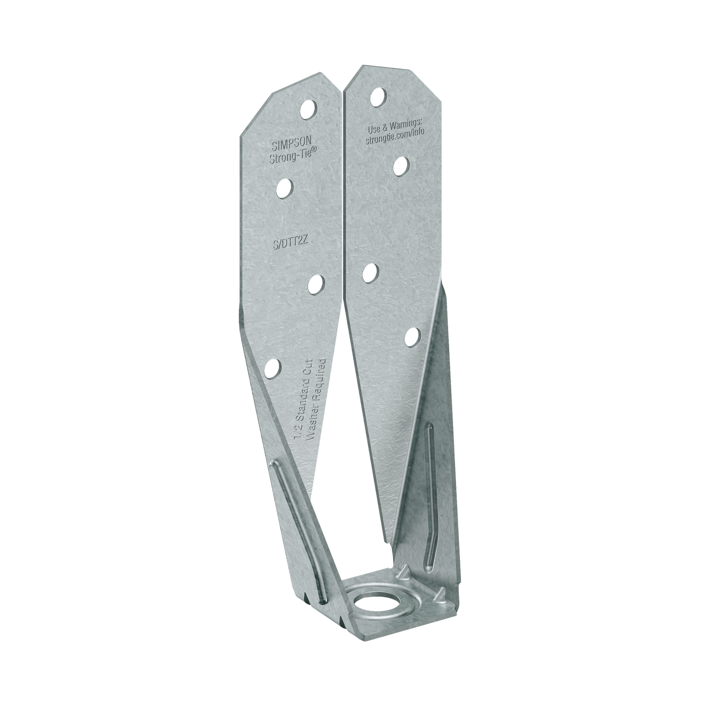 Simpson Strong-Tie S/DTT2Z S/DTT ZMAX® Galvanized Light Tension Tie (Pack of 25)