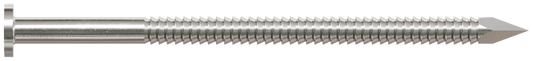Simpson Strong-Tie T20ACN1 Common Nail, Annular Ring Shank — 4-in. x .203-in. Type 316 Stainless Steel (1 lb.) (Pack of 10)