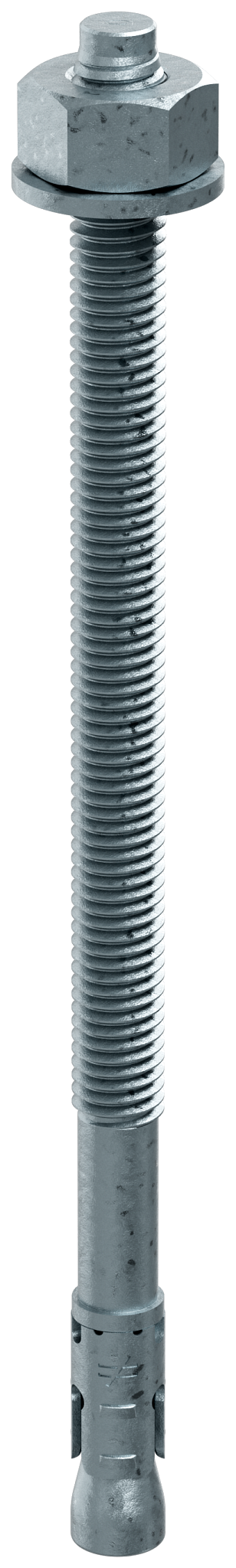 Simpson Strong-Tie STB2-50812MGF20 Strong-Bolt® 2 — 1/2 in. x 8-1/2 in. Mechanically Galvanized Wedge Anchor, Fully Assembled (20-Qty) (Pack of 2)