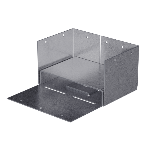 Simpson Strong-Tie ABW46Z ABW ZMAX® Galvanized Adjustable Standoff Post Base for 4x6