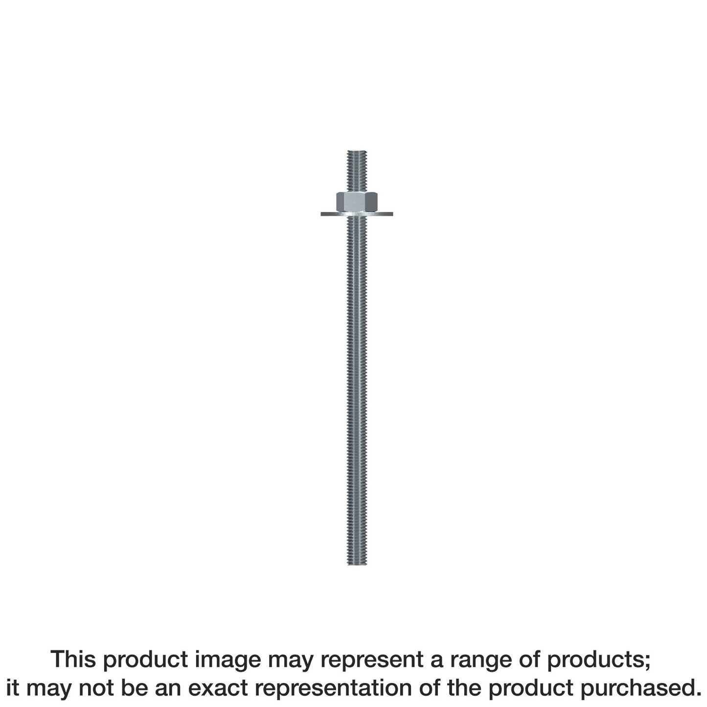 Simpson Strong-Tie RFB#4X10HDG RFB 1/2 in. x 10 in. Hot-Dip Galvanized Retrofit Bolt