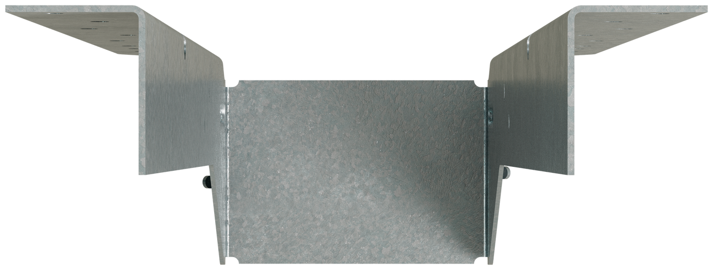 Simpson Strong-Tie MIU3.56/20 MIU Galvanized Face-Mount Joist Hanger for 3-1/2 in. x 20 in. Engineered Wood (Pack of 25)