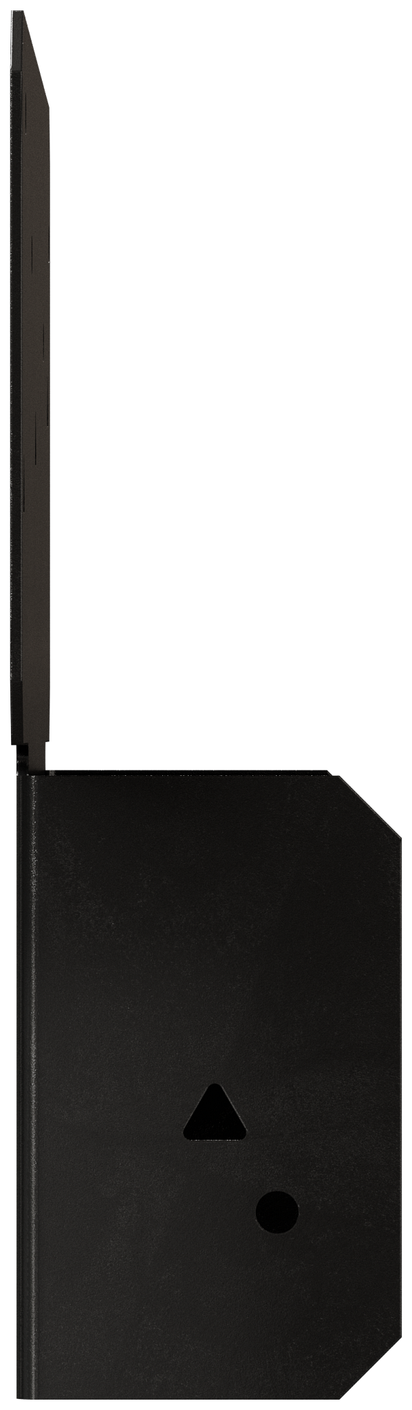 Simpson Strong-Tie AC6PC Outdoor Accents® ACPC ZMAX®, Black Powder-Coated Adjustable Post Cap for 6x