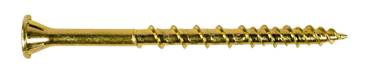 Simpson Strong-Tie WSV212S Strong-Drive® WSV SUBFLOOR Screw (Collated) — #9 x 2-1/2 in. T25, Yellow Zinc (1500-Qty) (Pack of 100)