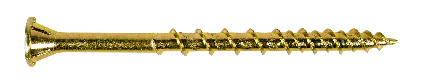 Simpson Strong-Tie WSV212S Strong-Drive® WSV SUBFLOOR Screw (Collated) — #9 x 2-1/2 in. T25, Yellow Zinc (1500-Qty)