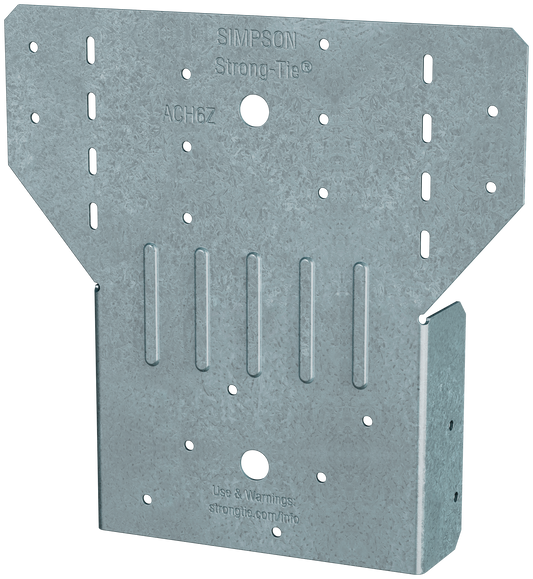 Simpson Strong-Tie ACH6Z ACHZ™ ZMAX® Galvanized Adjustable Post Cap for 6x (Pack of 960)