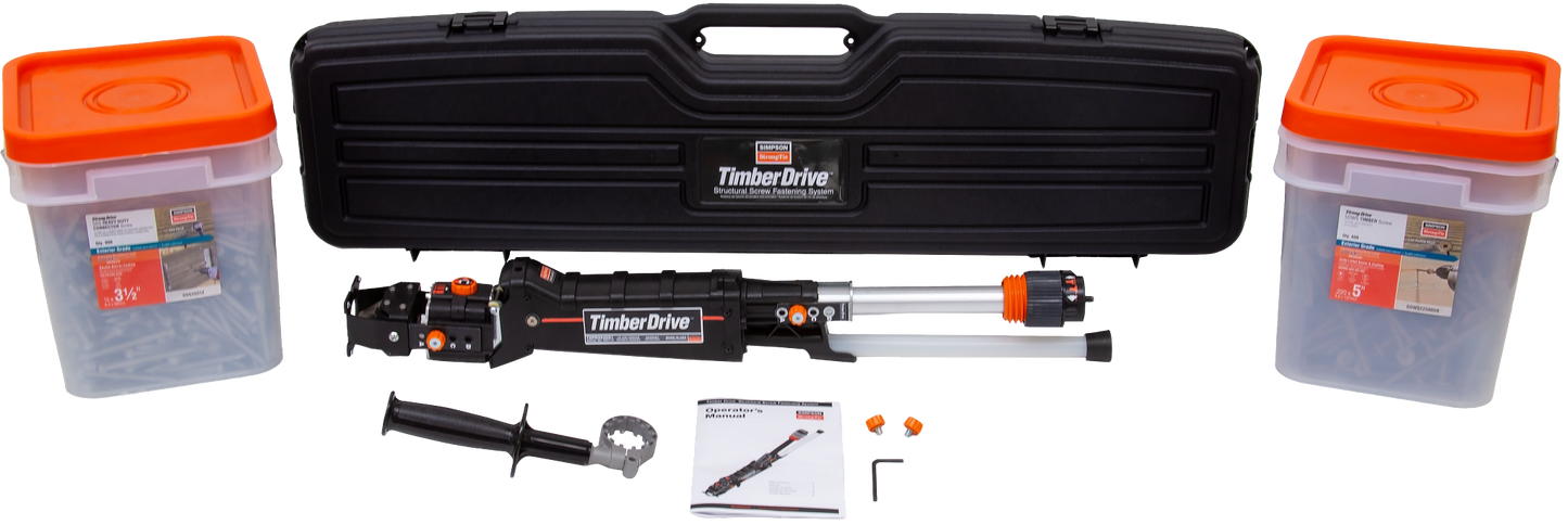 Simpson Strong-Tie TDPRO625G1 Timber Drive™ Structural Screw Fastening System (Pack of 30)