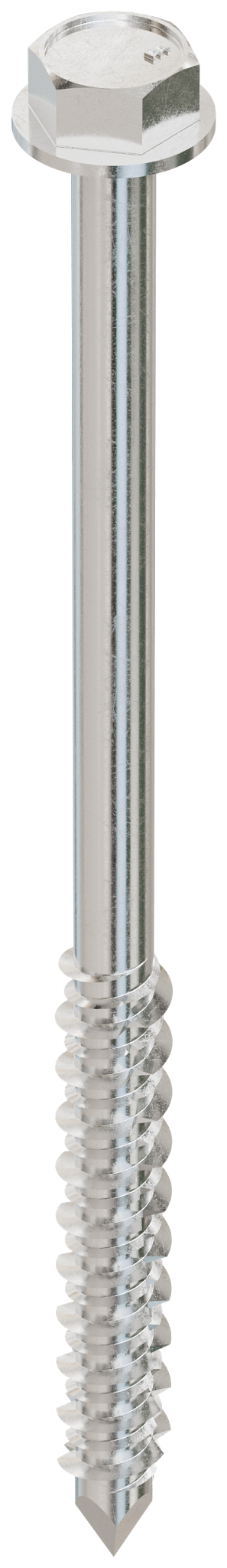 Simpson Strong-Tie TTN25334HSS Titen® 1/4 in. x 3-3/4 in. Hex-Head Stainless-Steel Concrete and Masonry Screw (100-Qty)
