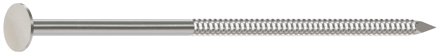 Simpson Strong-Tie S40ATNB Tile/Slating Nail, Annular Ring Shank — 5-in. x .162-in. Type 304 Stainless Steel (25 lb.)