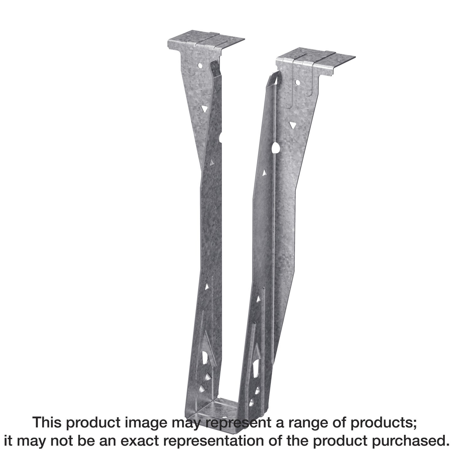 Simpson Strong-Tie ITS2.06/9.5 ITS Galvanized Top-Flange Joist Hanger for 2 in. x 9-1/2 in. Engineered Wood (Pack of 25)