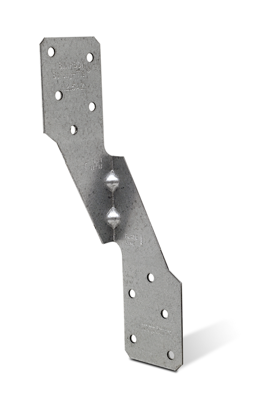 Simpson Strong-Tie H2.5AZ H2.5A 18-Gauge ZMAX® Galvanized Hurricane Tie (Pack of 7200)