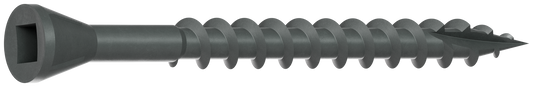 Simpson Strong-Tie DTHQ2S Trim-Head Screw, Type-17 Point — #8 x 2 in. #2U Square Drive, Quik Guard® (2000-Qty)