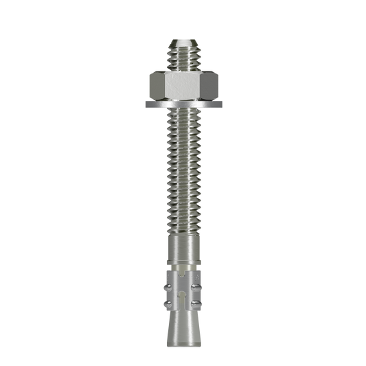 Simpson Strong-Tie STB2-252146SS Strong-Bolt® 2 — 1/4 in. x 2-1/4 in. Type 316 Stainless-Steel Wedge Anchor (100-Qty)