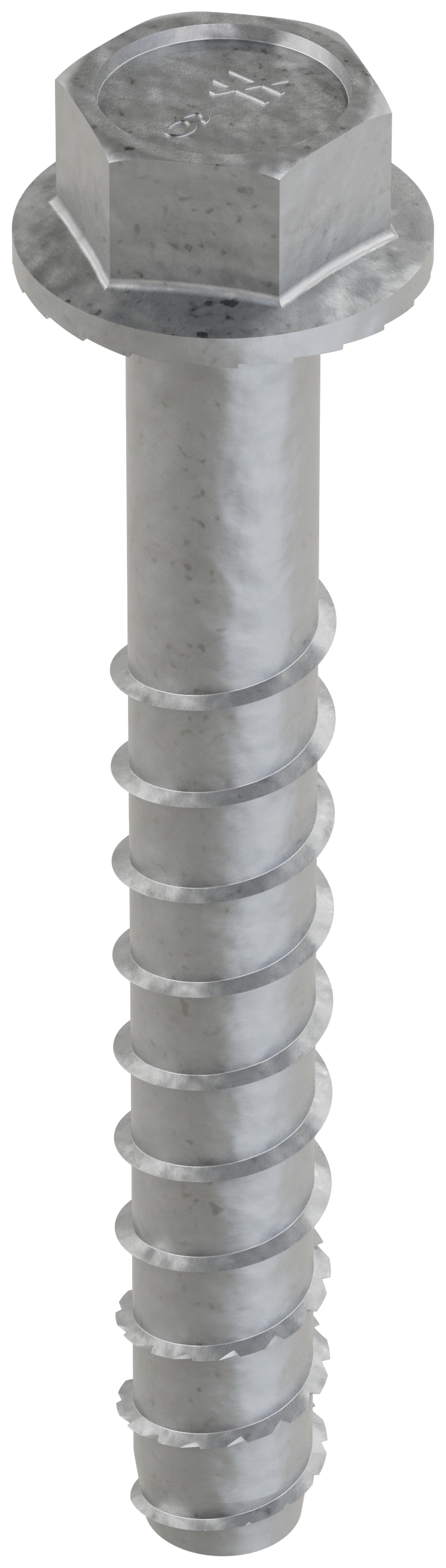 Simpson Strong-Tie THDT75600HMG Titen HD® 3/4 in. x 6 in. Mechanically Galvanized Heavy-Duty Screw Anchor (5-Qty)