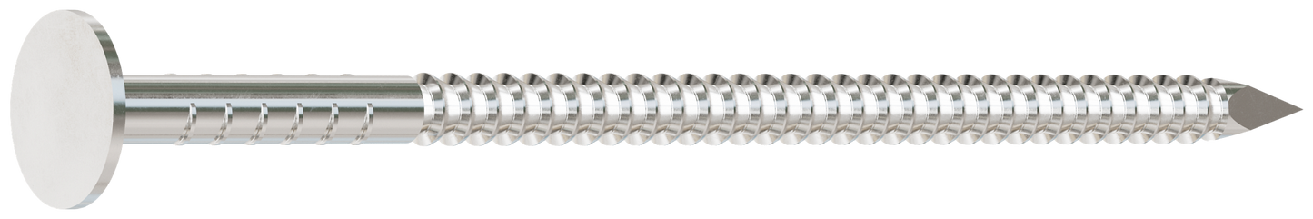 Simpson Strong-Tie T1010ARN5 Roofing Nail, Annular Ring Shank — 3-in. x .131-in. Type 316 Stainless Steel (5 lb.)