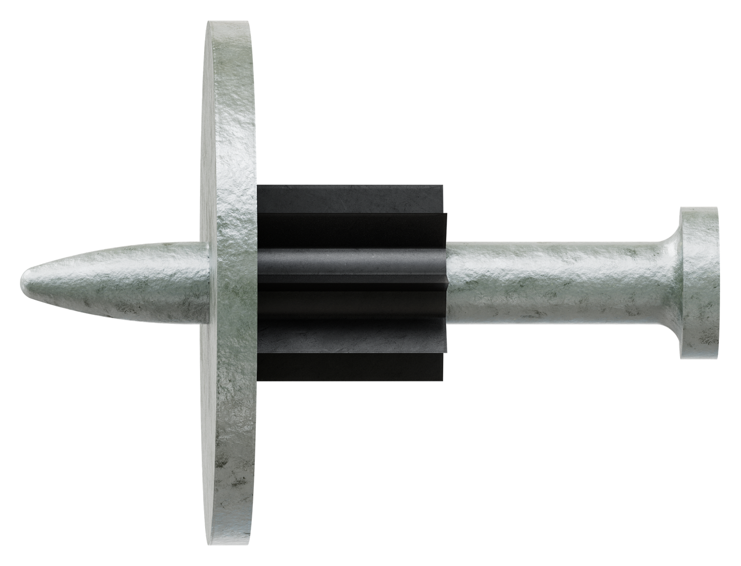 Simpson Strong-Tie PDPAWL-125 PDPAWL .157-in. x 1-1/4-in. Powder-Actuated Pin w/ 1-in. Washer (100-Qty) (Pack of 10)