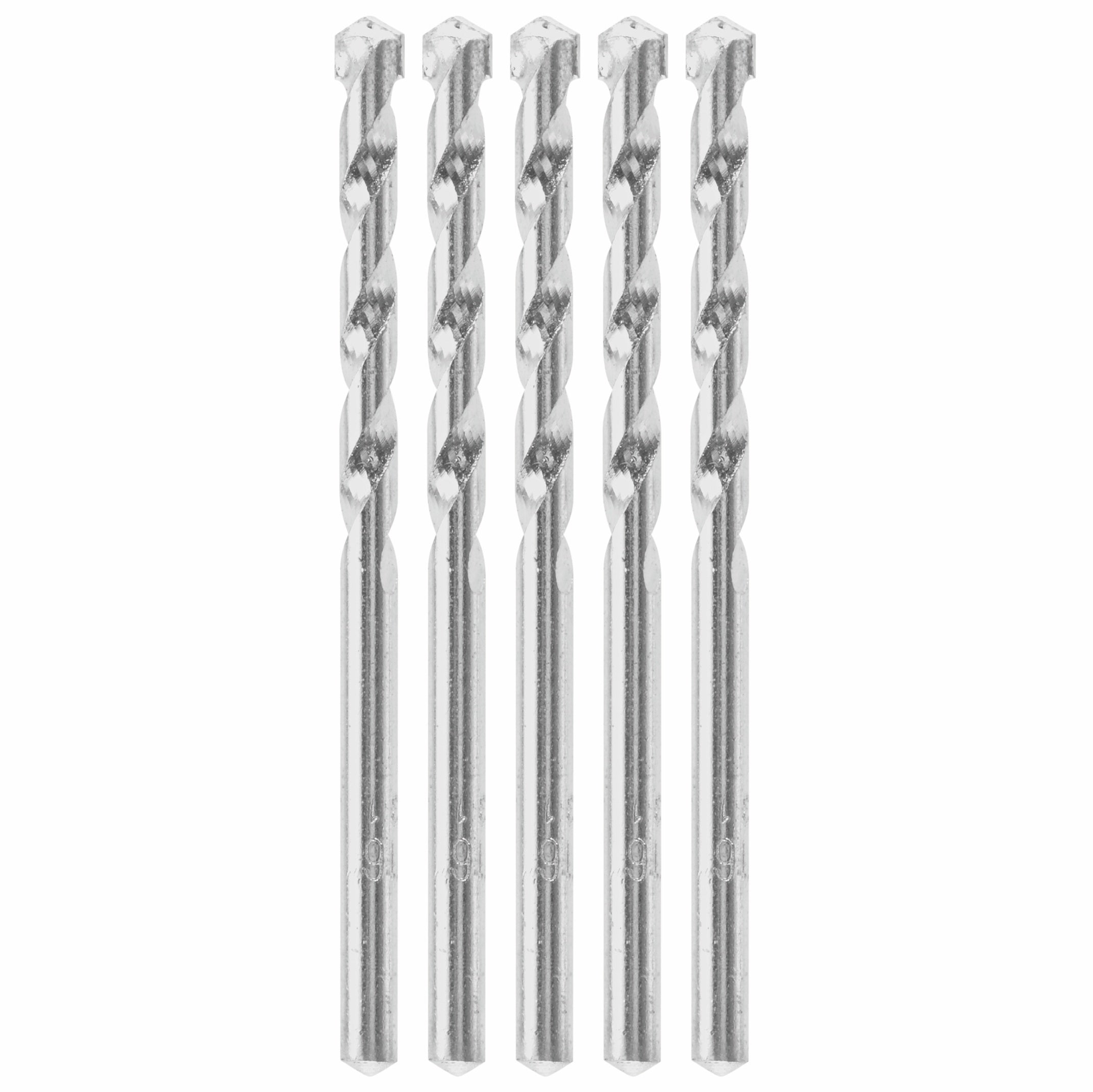 BOSCH BM5207 5 pc. 3/16 In. X 2 In. X 3 In. Fast Spiral Rotary Masonry Drill Bits
