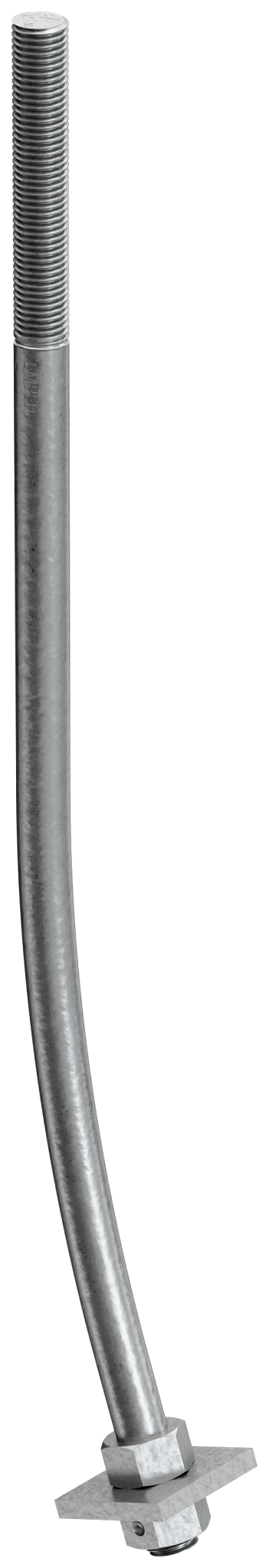 Simpson Strong-Tie SB1X30HDG SB 1 in. Dia. x 30 in. Hot-Dip Galvanized Anchor Bolt