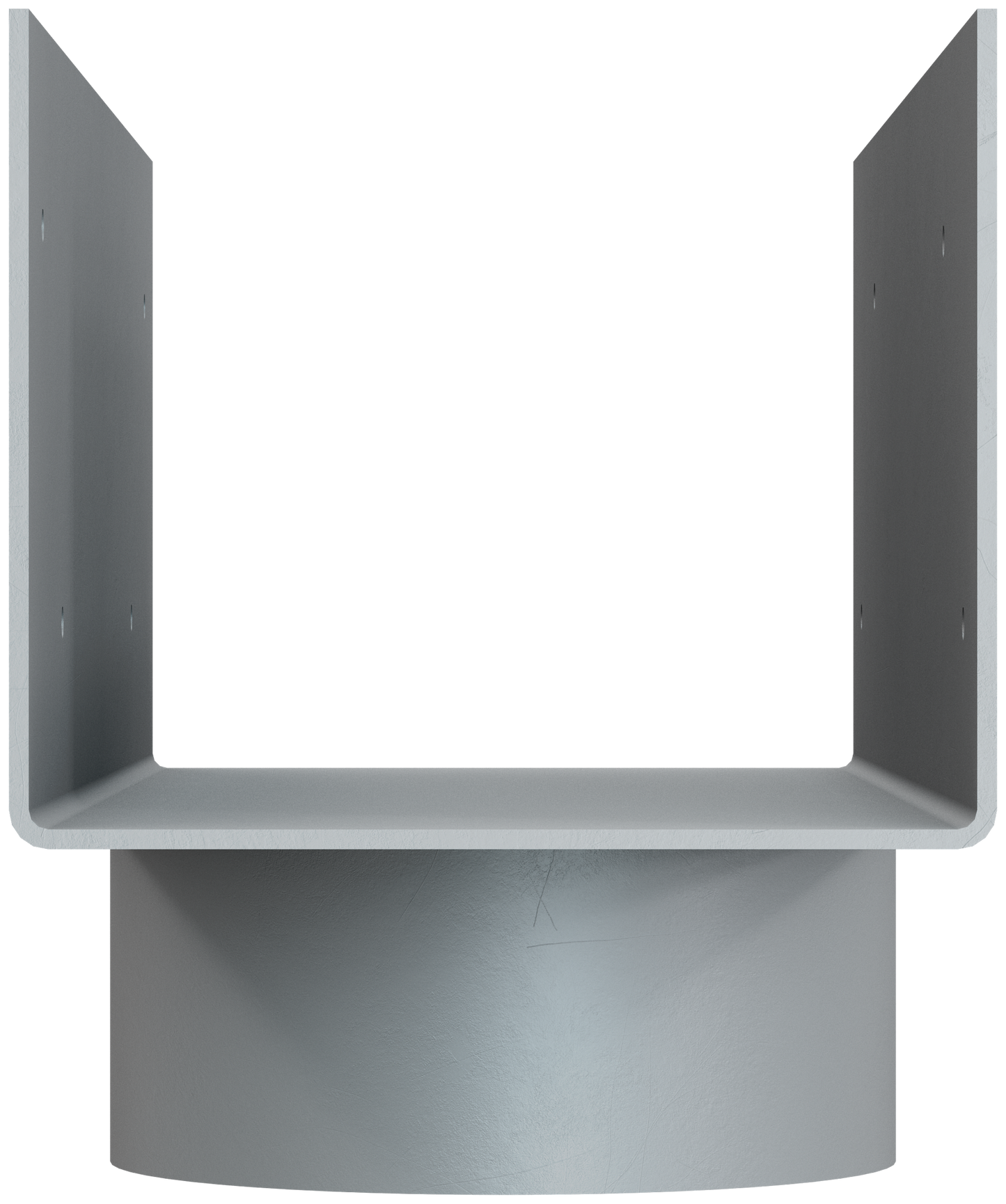 Simpson Strong-Tie LCC4.5-4 LCC 4-5/8 in. Column Cap for 4 in. Outside Diameter Lally Column