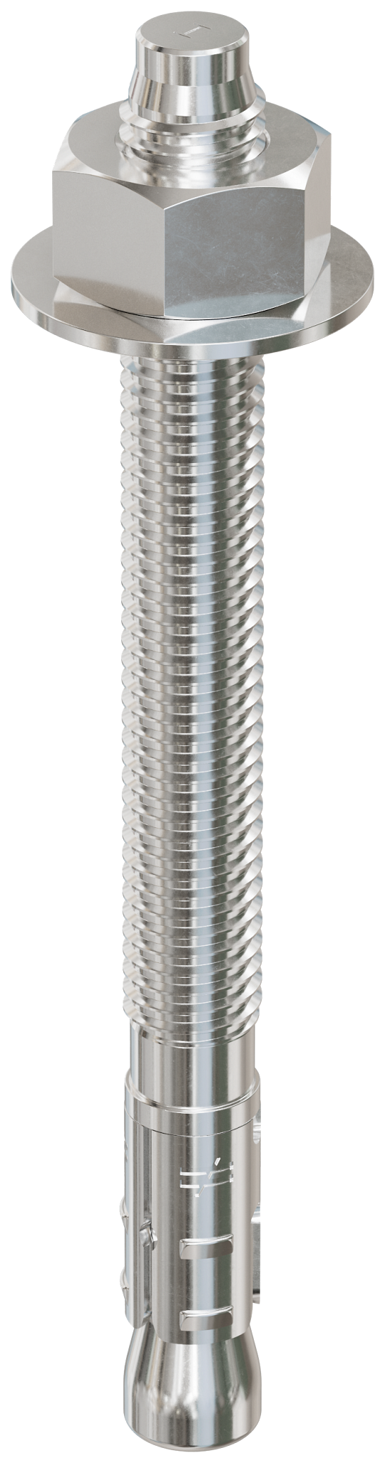 Simpson Strong-Tie STB2-50512S4F25 Strong-Bolt® 2 — 1/2 in. x 5-1/2 in. Type 304 Stainless-Steel Wedge Anchor, Fully Assembled (25-Qty)