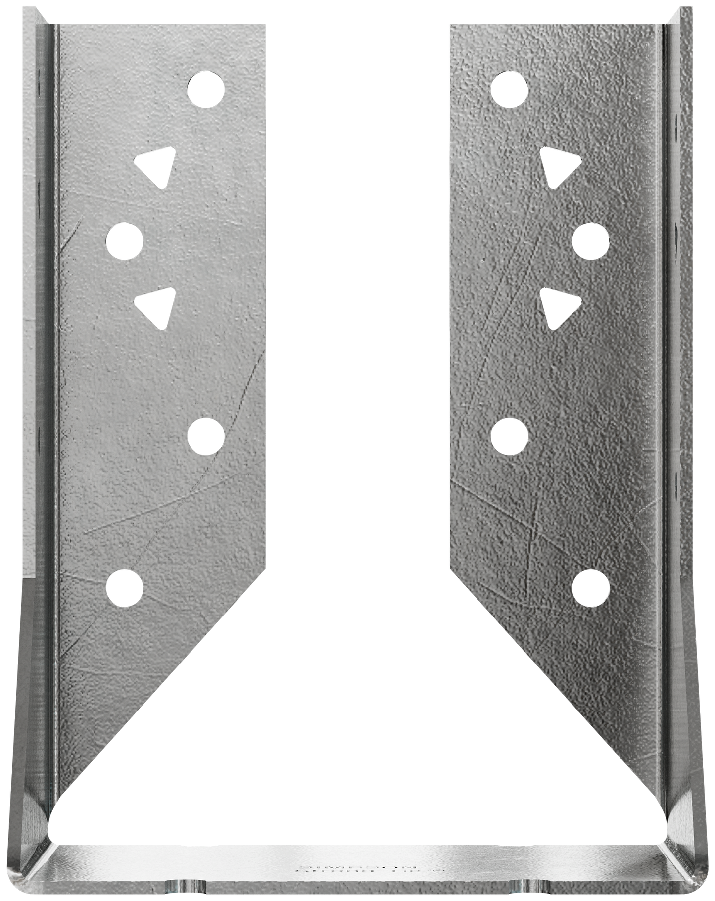 Simpson Strong-Tie HUC46SS HUC Stainless-Steel Face-Mount Concealed-Flange Joist Hanger for 4x6