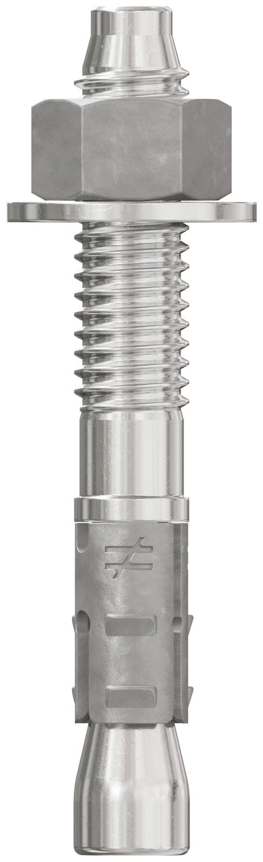Simpson Strong-Tie STB2-37234S4F50 Strong-Bolt® 2 — 3/8 in. x 2-3/4 in. Type 304 Stainless-Steel Wedge Anchor, Fully Assembled (50-Qty) (Pack of 4)