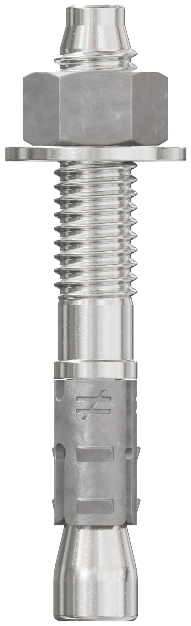 Simpson Strong-Tie STB2-37234S4F50 Strong-Bolt® 2 — 3/8 in. x 2-3/4 in. Type 304 Stainless-Steel Wedge Anchor, Fully Assembled (50-Qty)