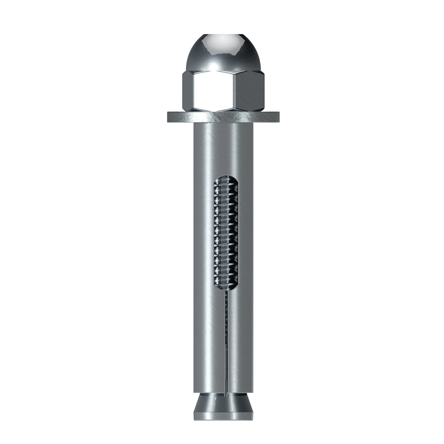 Simpson Strong-Tie SL25138A Sleeve-All® 1/4 in. x 1-3/8 in. Acorn-Head Sleeve Anchor (100-Qty) (Pack of 5)