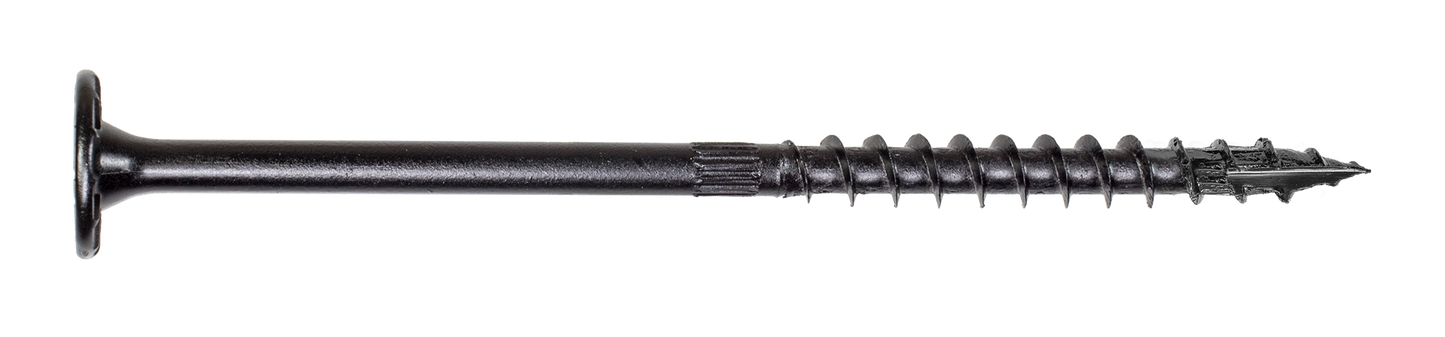 Simpson Strong-Tie SDWS22512DBBRC12 Outdoor Accents® Structural Wood Screw — .220 in. x 5-1/2 in. DB Coating, Black (12-Qty)