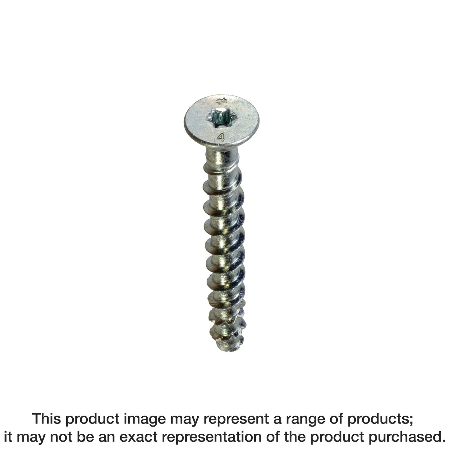 Simpson Strong-Tie THDB25234CS Titen HD® 1/4 in. x 2-3/4 in. Zinc-Plated Countersunk Head Heavy-Duty Screw Anchor (50-Qty) (Pack of 5)