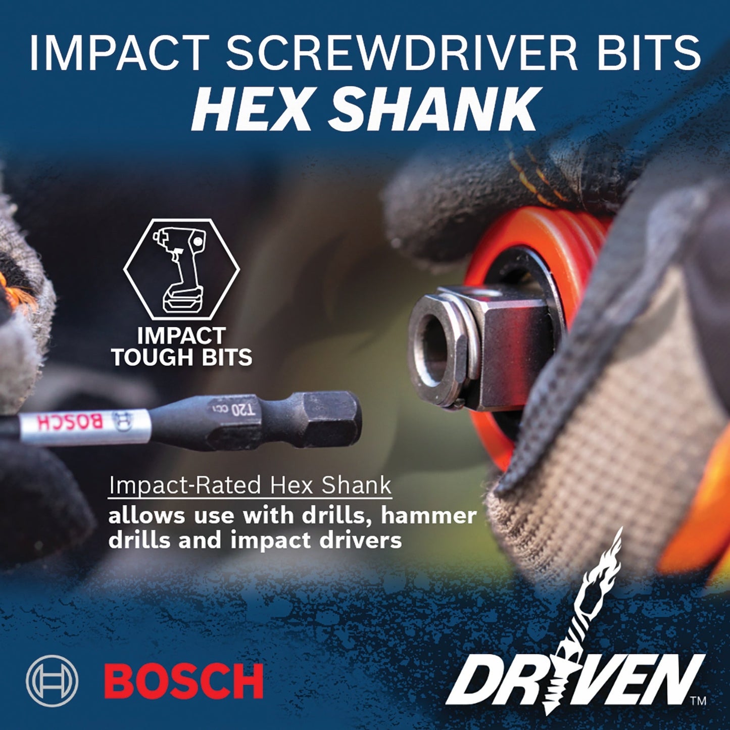 BOSCH ITDPH2215 Puntas de impacto Phillips® n.° 2 de 2 pulg., 15 piezas