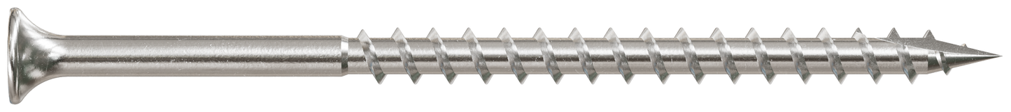 Simpson Strong-Tie S10350DB1 Bugle-Head Wood Screw, Square Drive — #10 x 3-1/2 in. #2 Square, Type 305 (1 lb.)