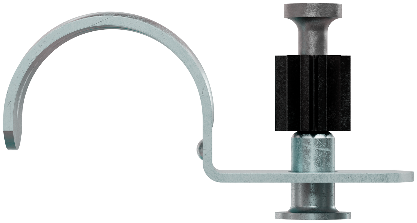 Simpson Strong-Tie PCC75-DP100 PCC Powder-Actuated Conduit Clip 3/4-in. EMT with 1-in. Pin (50-Qty) (Pack of 10)