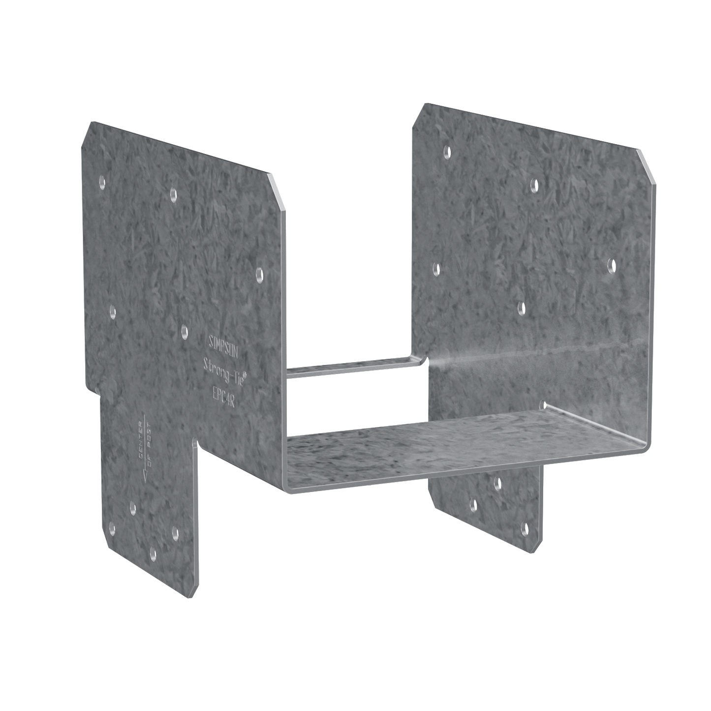 Simpson Strong-Tie EPC4RZ EPCZ™ ZMAX® Galvanized End Post Cap for 4x Rough